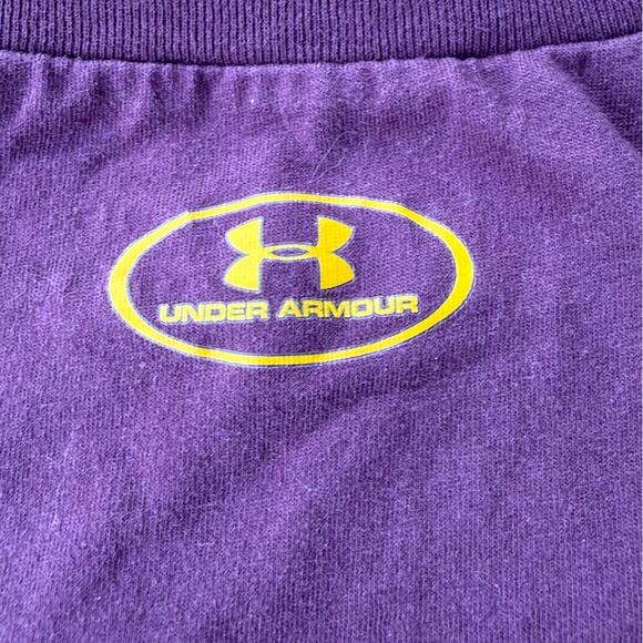 Lot of 3 Youth Medium Under Armour Maroon and Light Gray Tees - Picture 4 of 15